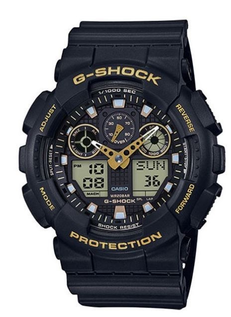 Reloj Casio G-SHOCK Anadigi GA-100GBX-1A9ER