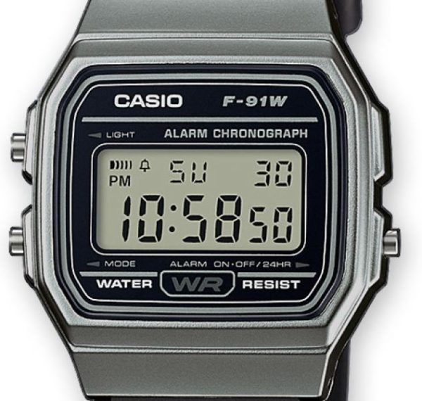 Reloj Casio Retro Digital F-91WM-1BEF