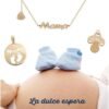 Gargantilla Personalizada en Oro para mamás