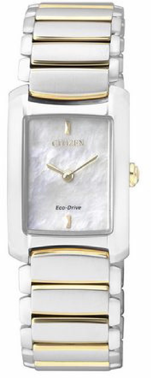 Reloj de Señora Citizen Eco Drive Lady EG2975-50D acero bicolor