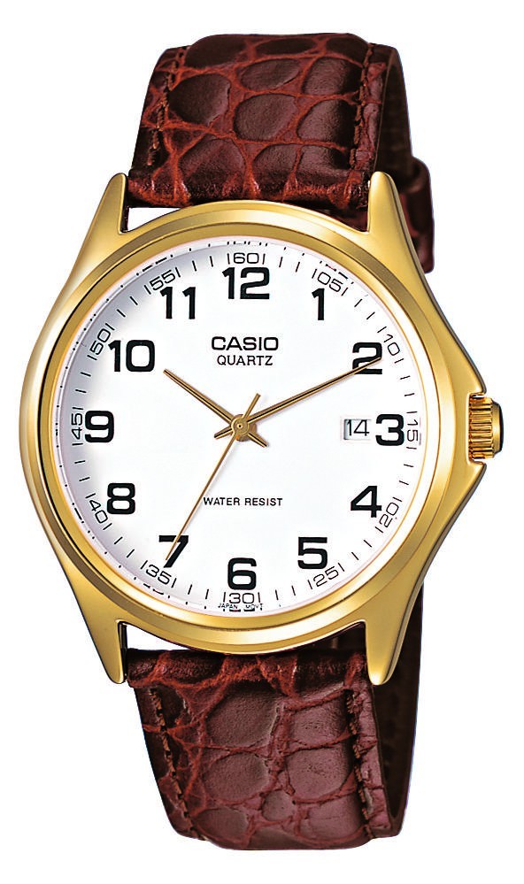 Reloj de hombre Casio Collection clásico MTP-1188PQ-7BEF dorado con correa