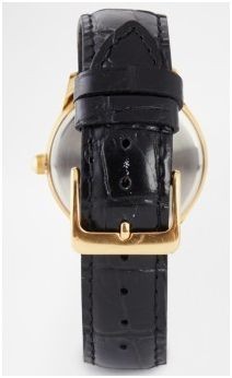 Reloj Casio Collection MTP-1236PGL-7BEF y correa piel negra