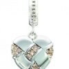 Charms Chamilia Pave Woven Heart Charm 2025-1339