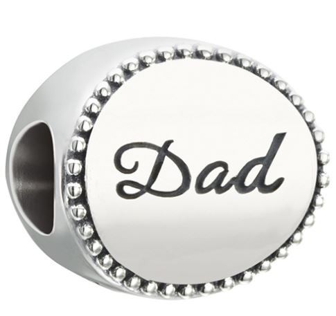Charms Chamilia Family Disc Bead-Dad 2010-3246