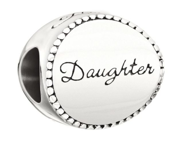 Charms Chamilia Family Disc Bead-Daughter 2010-3229