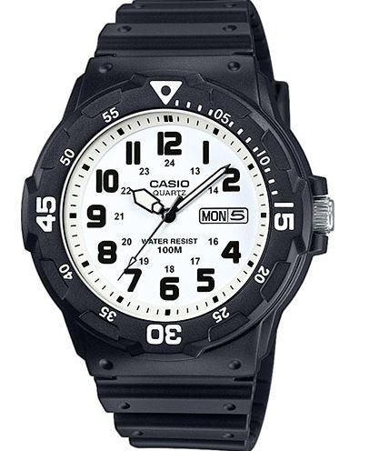 Reloj hombre Casio Collection Analógico MRW-200H-7BVEF todo en resina negra