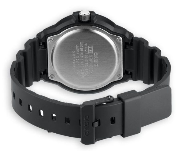 Reloj Casio Collection Analógico MRW-200H-7BVEF todo en resina negra