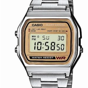 Reloj Unisex Casio Collection digital Vintage A158WEA-9EF acero