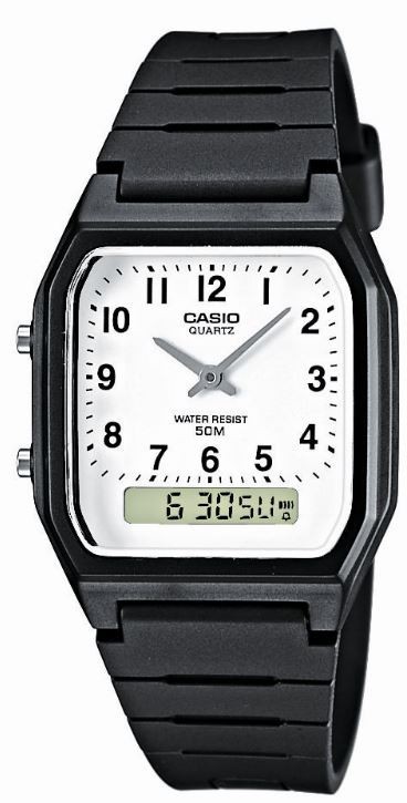 Reloj Casio Collection Anadigi Unisex AW-48H-7BVEF