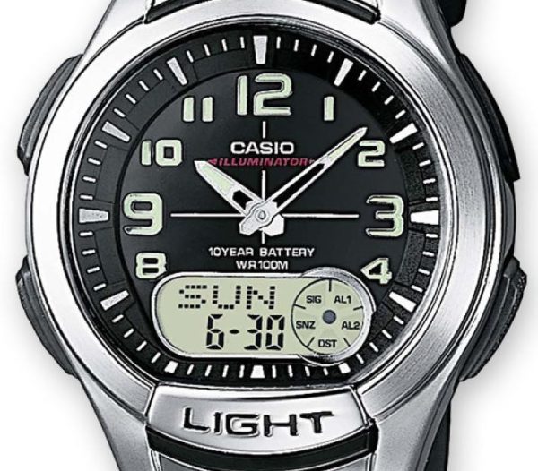 Reloj Casio Collection Anadigi AQ-180W-1BVES