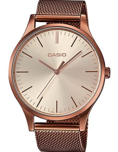 Reloj Casio Collection Acero Rosado LTP-E140R-9AEF