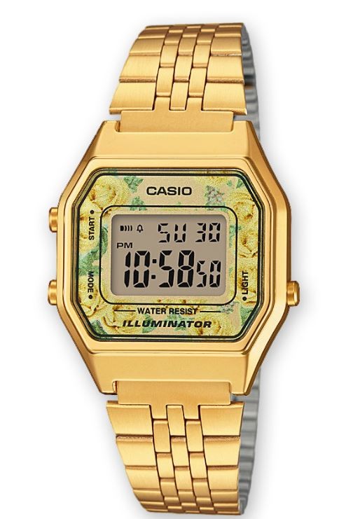 Reloj Casio Retro Dorado LA680WEGA-9CEF