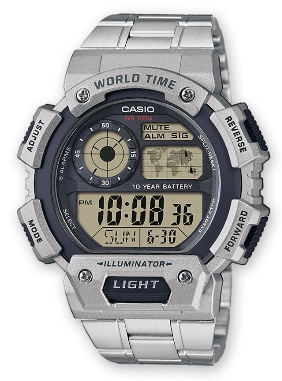 Reloj Casio Collection Digital Caballero AE-1400WHD-1AVEF