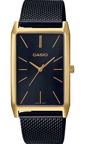 Reloj Casio Collection Negro/Dorado LTP-E156MGB-1AEF