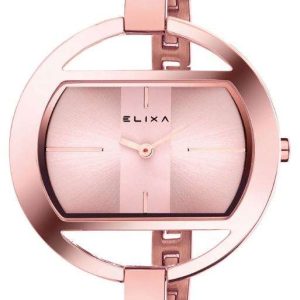 Reloj Elixa Finesse Mujer Acero en Ip rosado E125-L517