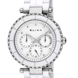 Reloj Elixa Cerámica Blanca Mujer E077-L282