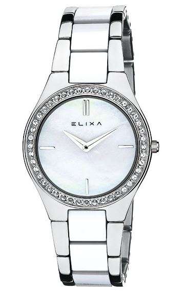 Reloj Elixa Cerámica Blanca Mujer E060-L182