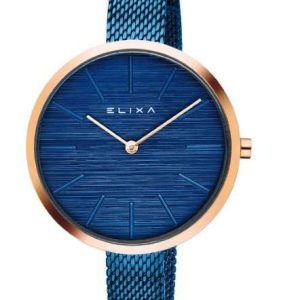 Reloj Elixa Beauty Analógico de acero con Brazalete de malla en azul E127-L528