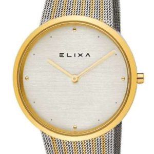 Reloj Elixa Beauty Analógico de acero bicolor con Brazalete de malla E122-L498