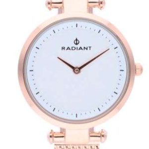 Reloj Radiant Nordic Mujer de acero Rosado y esfera Clara RA519602