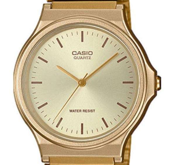 Reloj Casio Collection Analógico de mujer todo dorado MQ-24G-9EEF