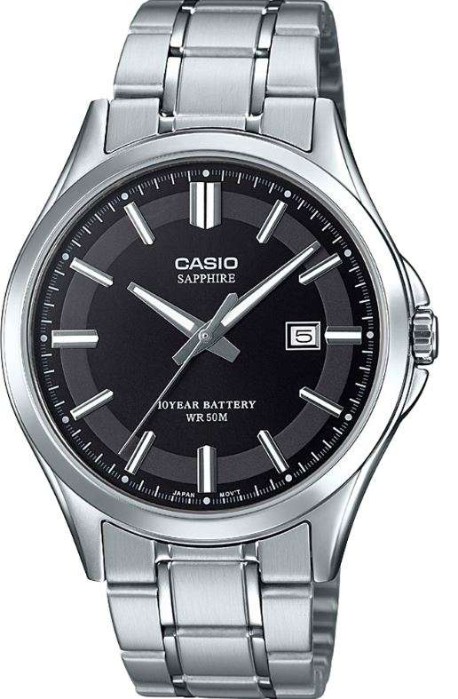 Reloj Casio Collection Analógico de Acero MTS-100D-1AVEF