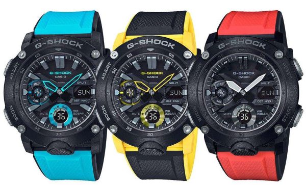 Reloj G-SHOCK Original Carbono GA-2000-1A9ER