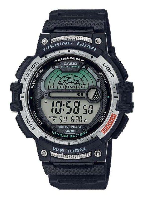 Reloj digital Hombre Casio Collection Sport WS-1200H-1AVEF Negro correa resina