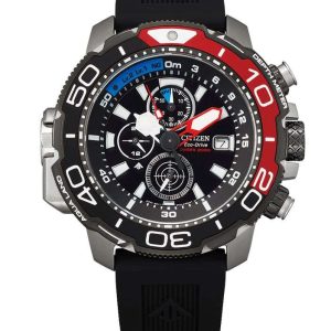 Reloj Hombre Citizen BJ2167-03E Promaster Aqualand Eco-Drive-Caja Acero 50,4 mm-Correa Caucho