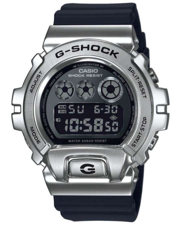 Reloj hombre Digital Casio G-Shock GM-6900-1ER Caja Acero-Correa resina negra