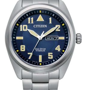 Reloj Hombre Citizen Super Titanium BM8560-88L Eco Drive-Zafiro-100mts