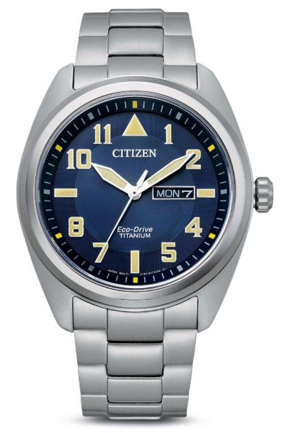 Reloj Hombre Citizen Super Titanium BM8560-88L Eco Drive-Zafiro-100mts