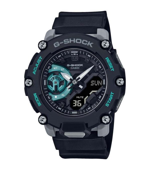 Reloj Hombre anadigi Casio G-Shock GA-2200M-1AER Resina Negra