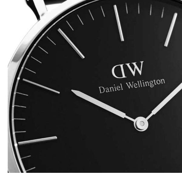 Reloj Daniel Wellington Classic Black DW00100133 Acero-40 mm-Correa piel