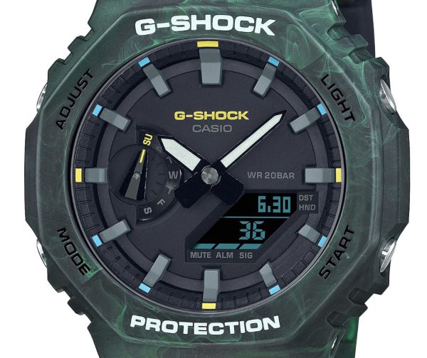 Casio G-Shock Camuflaje verde GA-2100FR-3AER