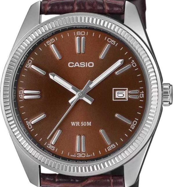 RELOJ cASIO MTP-1302PL-5AVEF CORREA MARRÓN