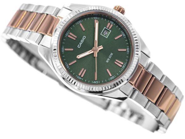 Reloj Casio LTP-1302PRG-3AVEF esfera verde