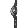 Reloj Casio G-Shock GA-2100SB-1AER con exterior en negro mate y esfera en color plateado.