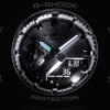 Reloj GA-2100SB-1AER Casio G-Shock esfera en color plateado y exterior en negro.