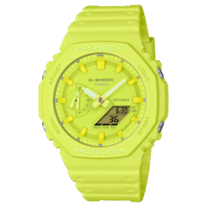 Reloj Casio G-Shock monocolor en Amarillo.