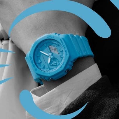 Reloj Casio G-Shock monocolor en Azul.
