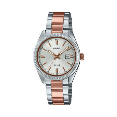 Reloj Casio LTP-1302PRG-7AVEF mujer bicolor rosado