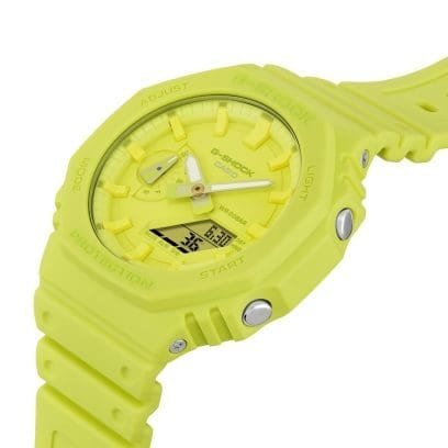 Reloj Casio G-Shock monocolor en Amarillo.