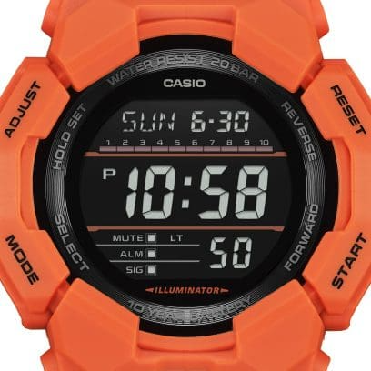 Reloj Casio G-Shock esfera negra.