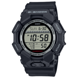 Reloj Casio G-Shock esfera y exterior mono negro.