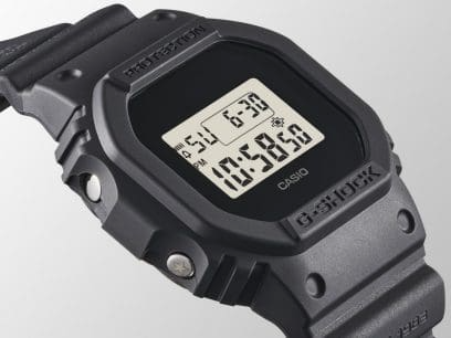 Reloj Casio G-Shock esfera y exterior de color totalmente negro.