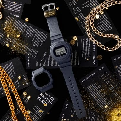 Reloj Casio G-Shock esfera y exterior de color totalmente negro.