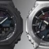 Reloj Casio G-Shock con bisel de resina negra.