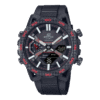 Reloj Edifice con bisel de acero y carbono negro.