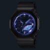 Reloj Casio G-Shock esfera azul claro y exterior acero.